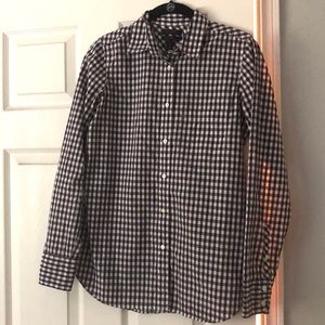 J.Crew gingham button down